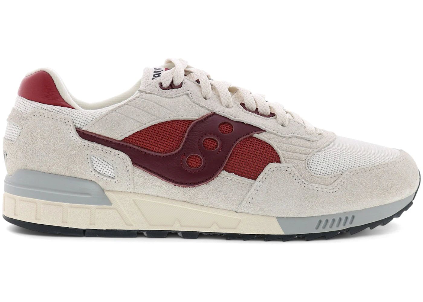saucony shadow 5000 beige red