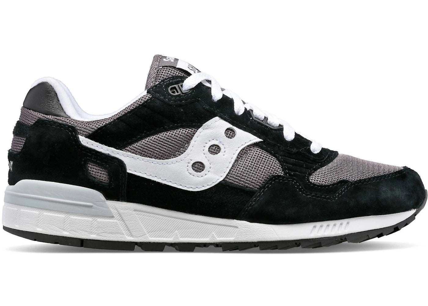 saucony shadow 5000 black grey white