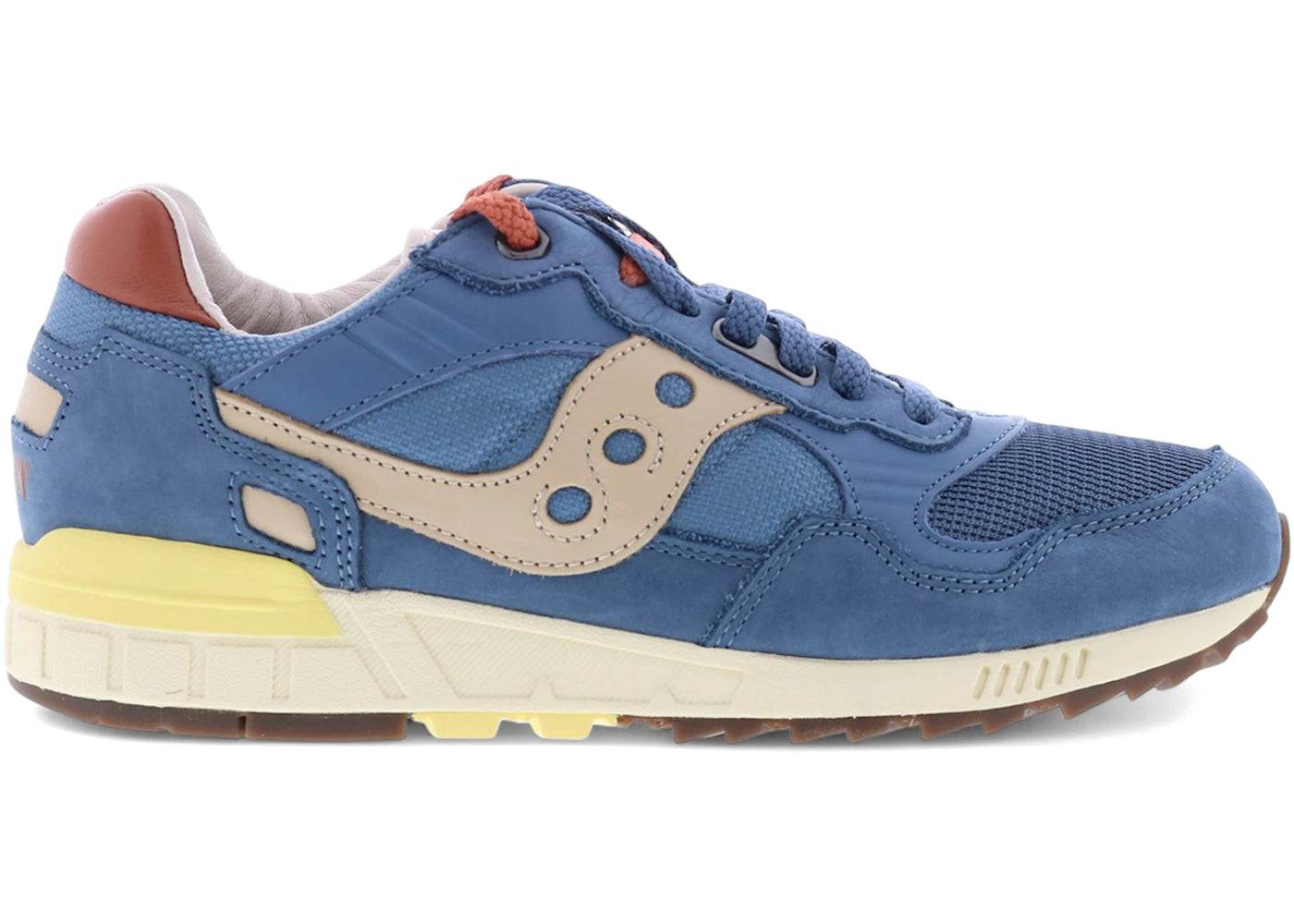 saucony shadow 5000 premium denim yellow