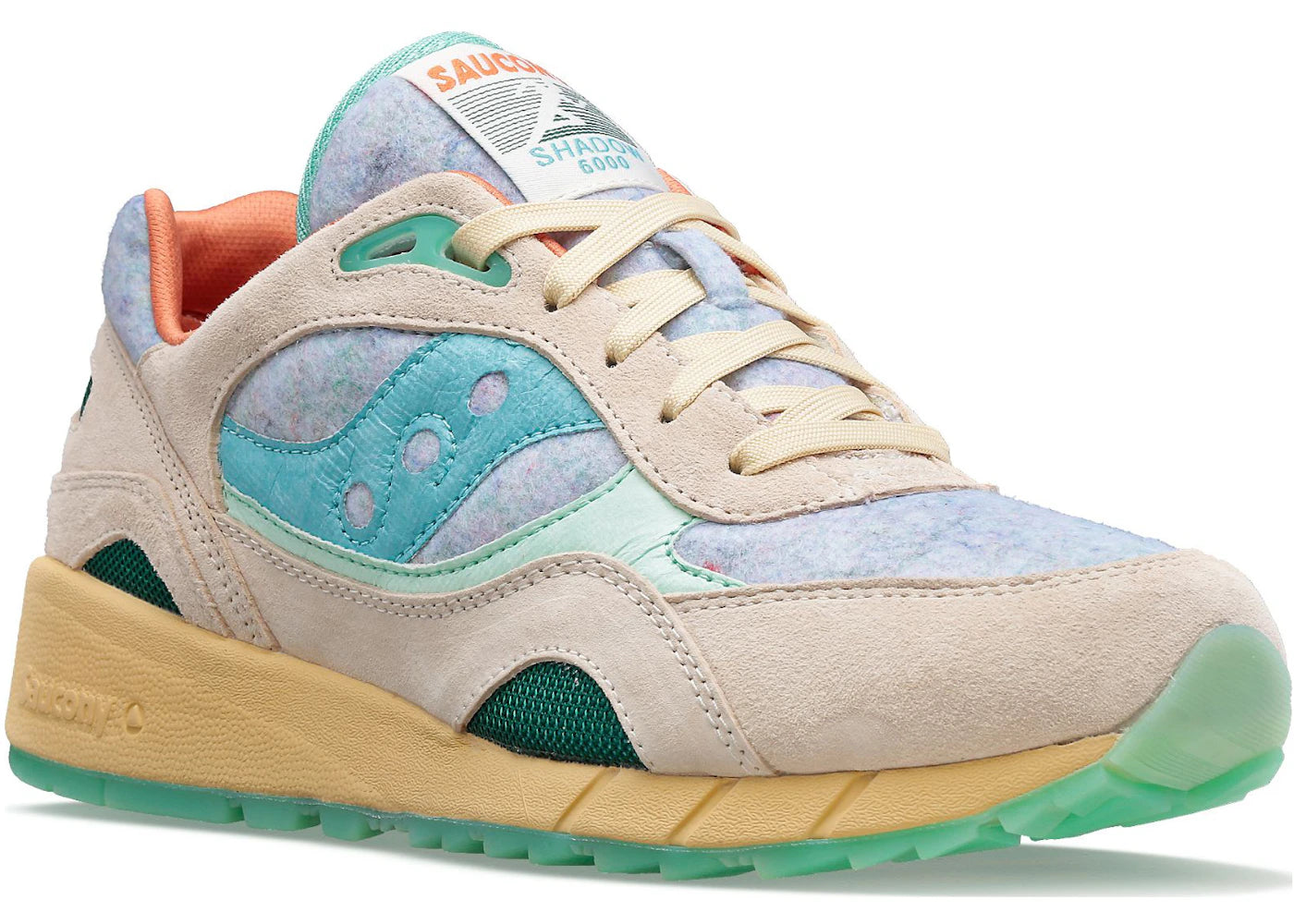 saucony shadow 6000 felt grey multi