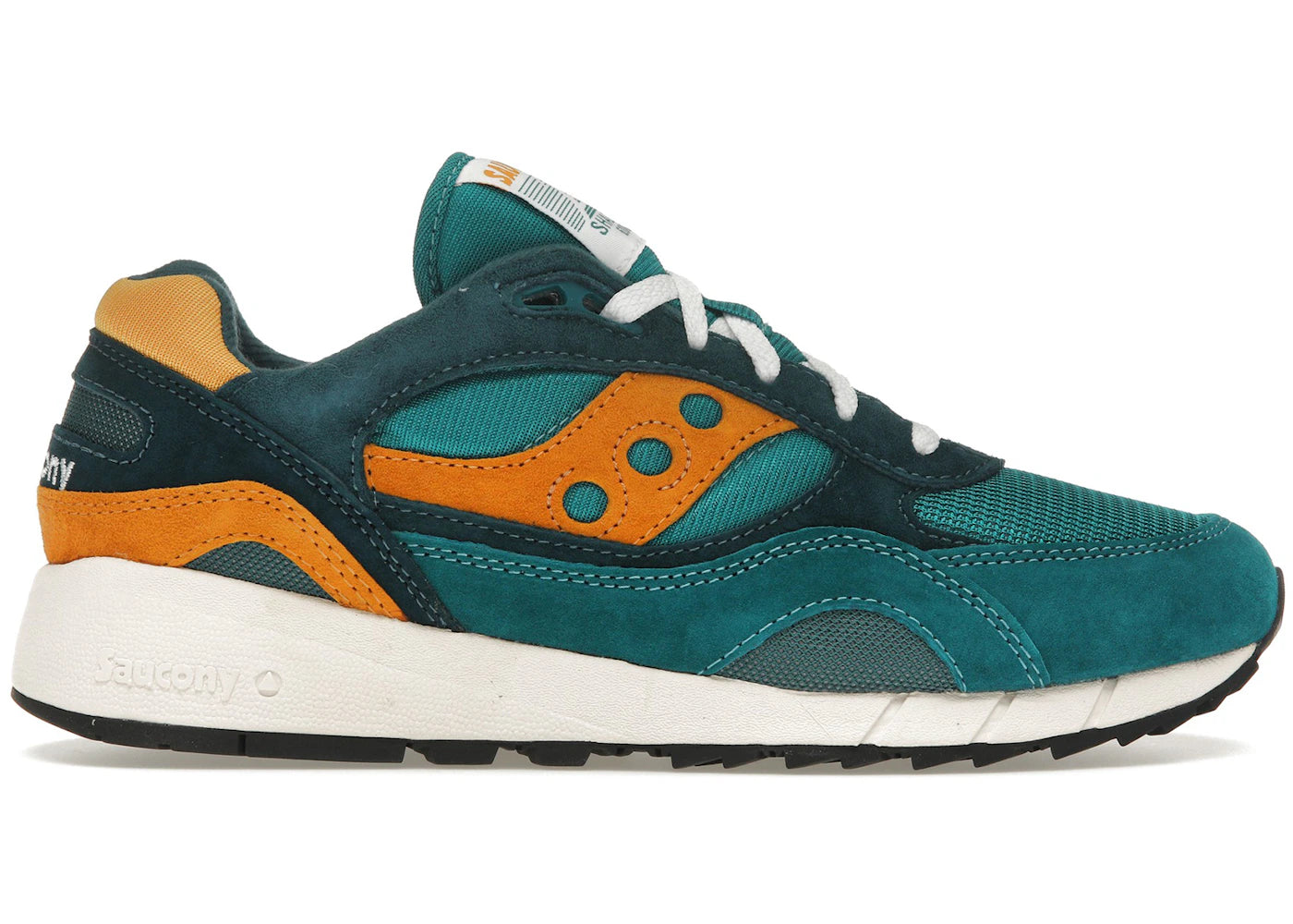 saucony shadow 6000 green orange
