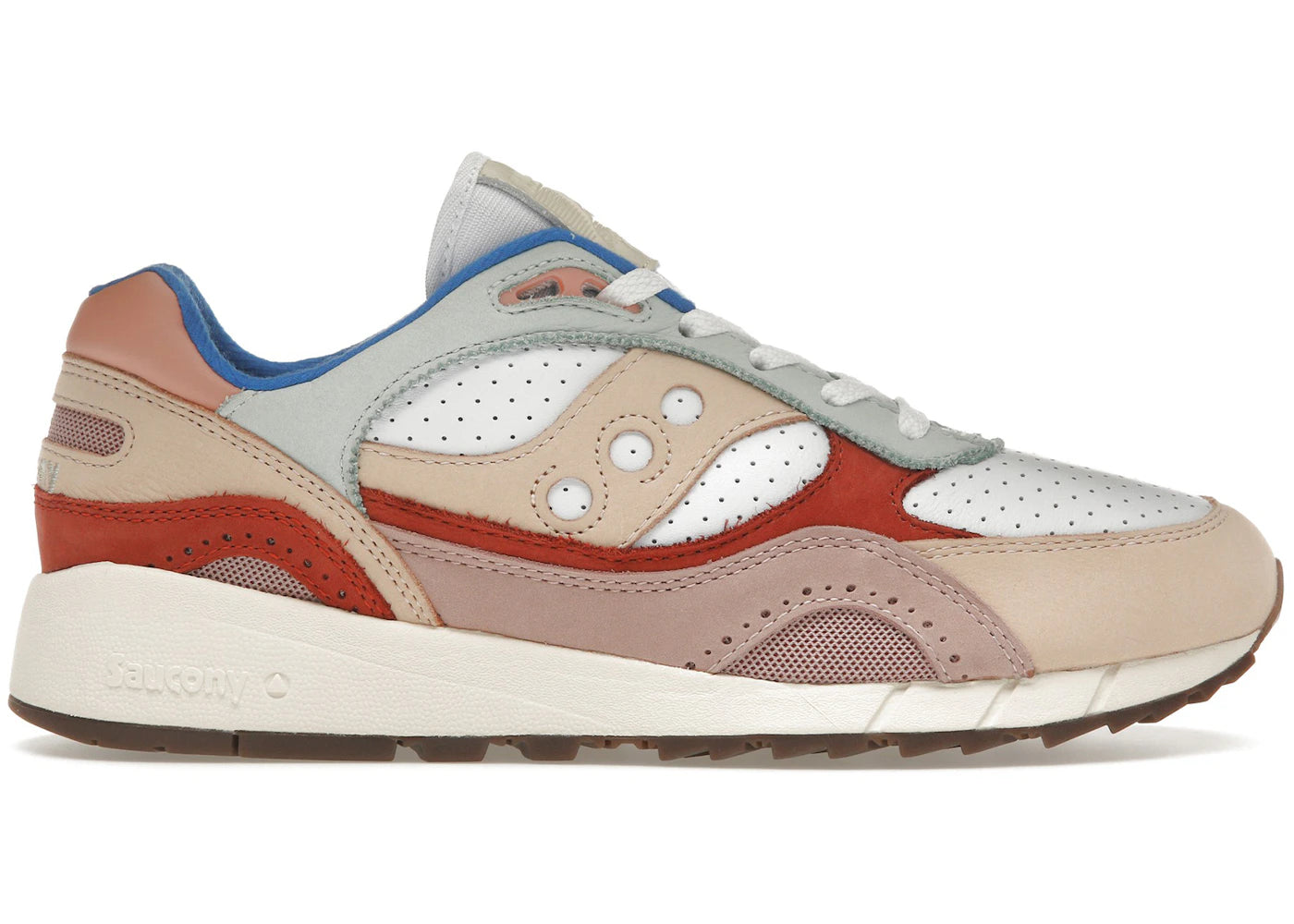 saucony shadow 6000 premium white multi-color