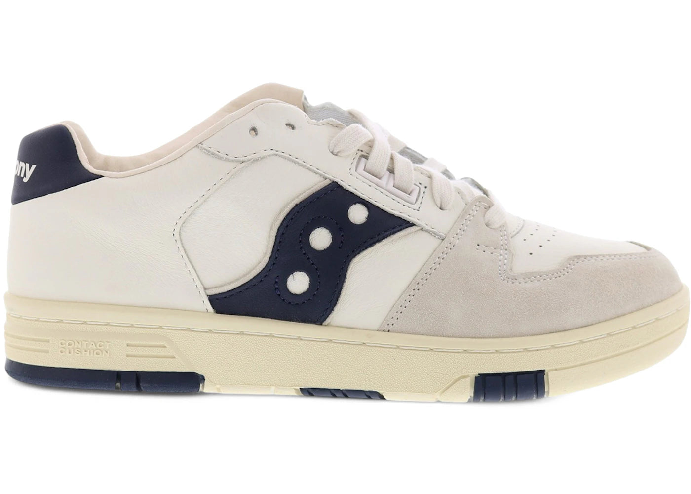 saucony spot-bilt sonic low premium beige blue