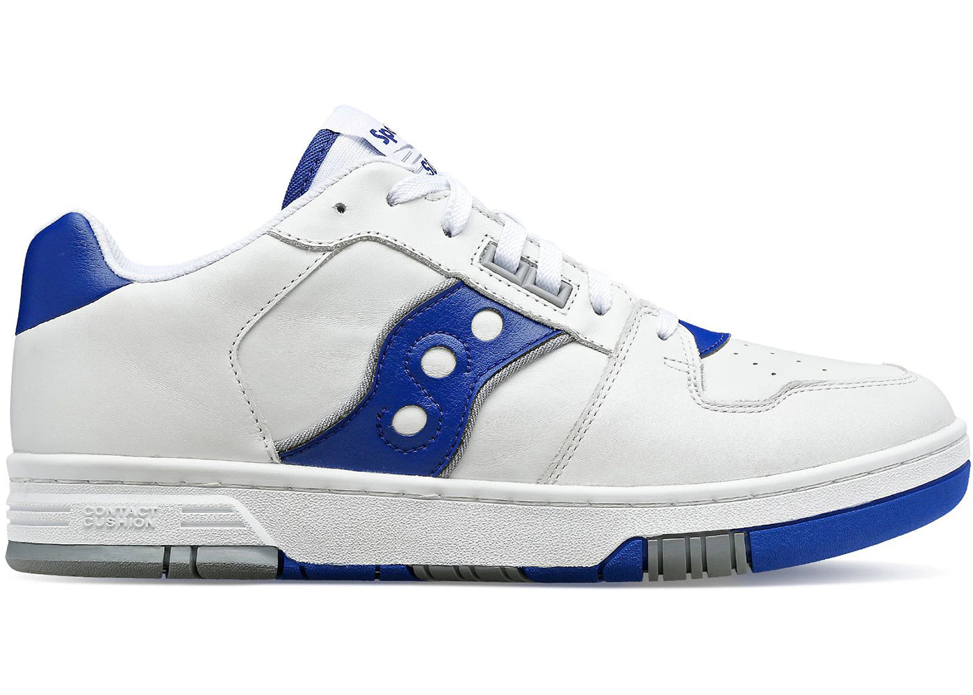 saucony spot-bilt sonic low white royal