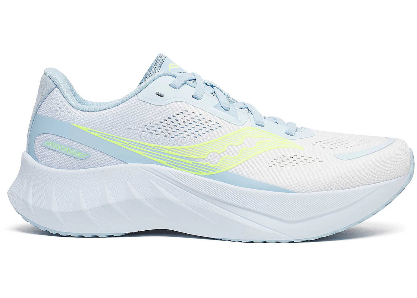 saucony tide 2 white ice melt (women's)