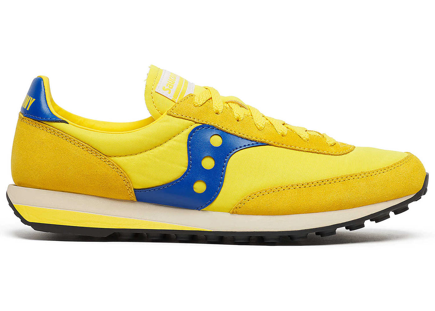 saucony trainer 80 yellow royal