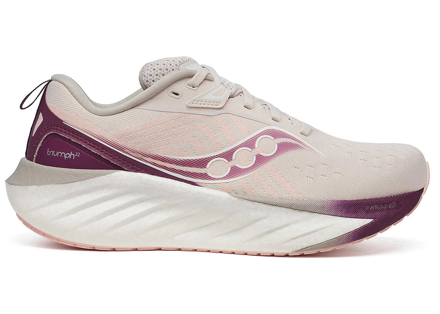 saucony triumph 22 moon eggplant (women's)