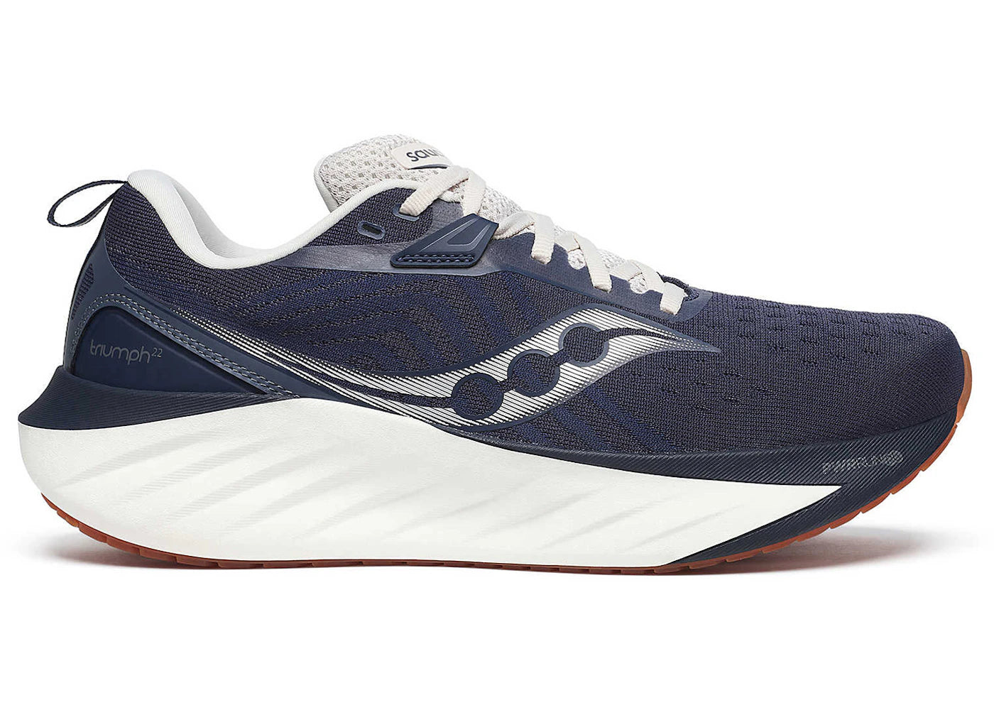 saucony triumph 22 navy gum