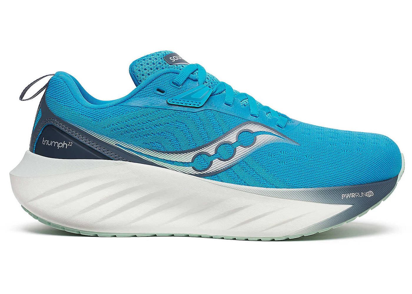 saucony triumph 22 viziblue dusk (women's)