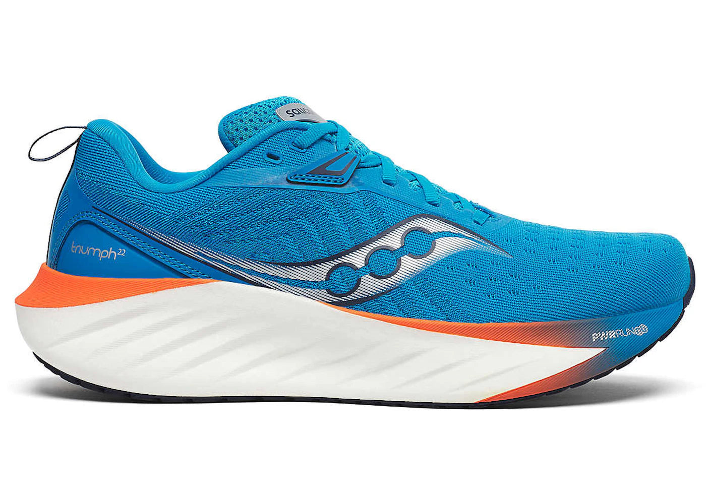saucony triumph 22 viziblue pepper
