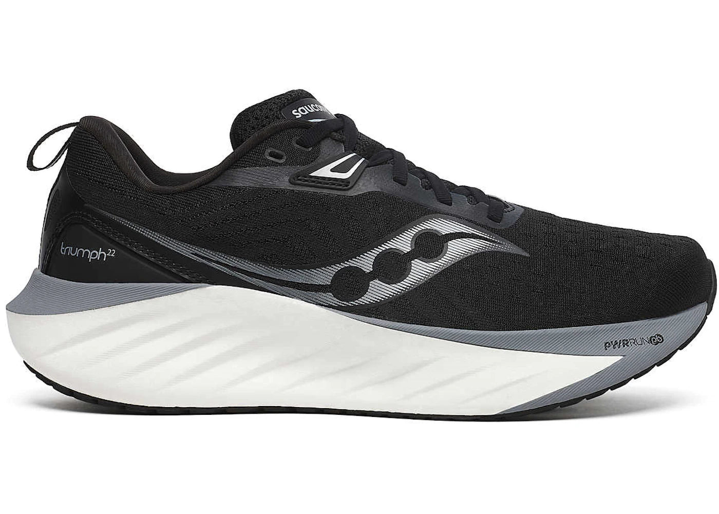 saucony triumph 22 white black