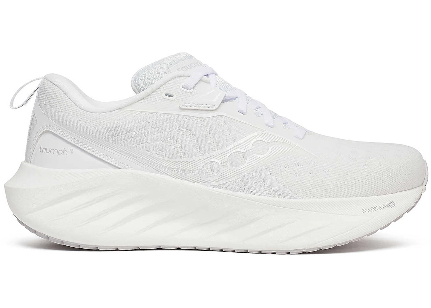 saucony triumph 22 white (women's)