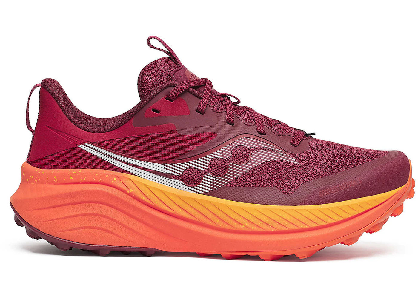 saucony xodus ultra 3 currant pepper (women's)