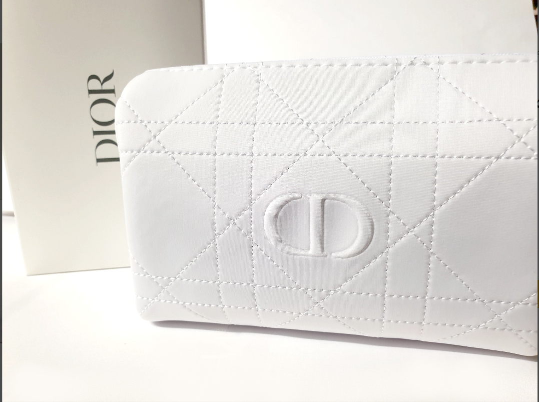 Dior makeup pouch