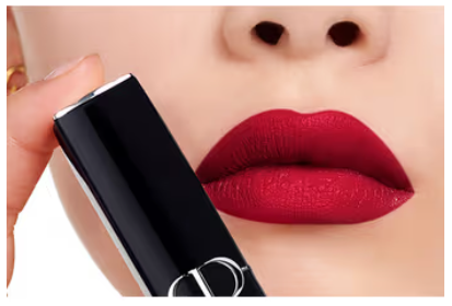 DIOR Rouge Lipstick - 743 Rouge Zinnia