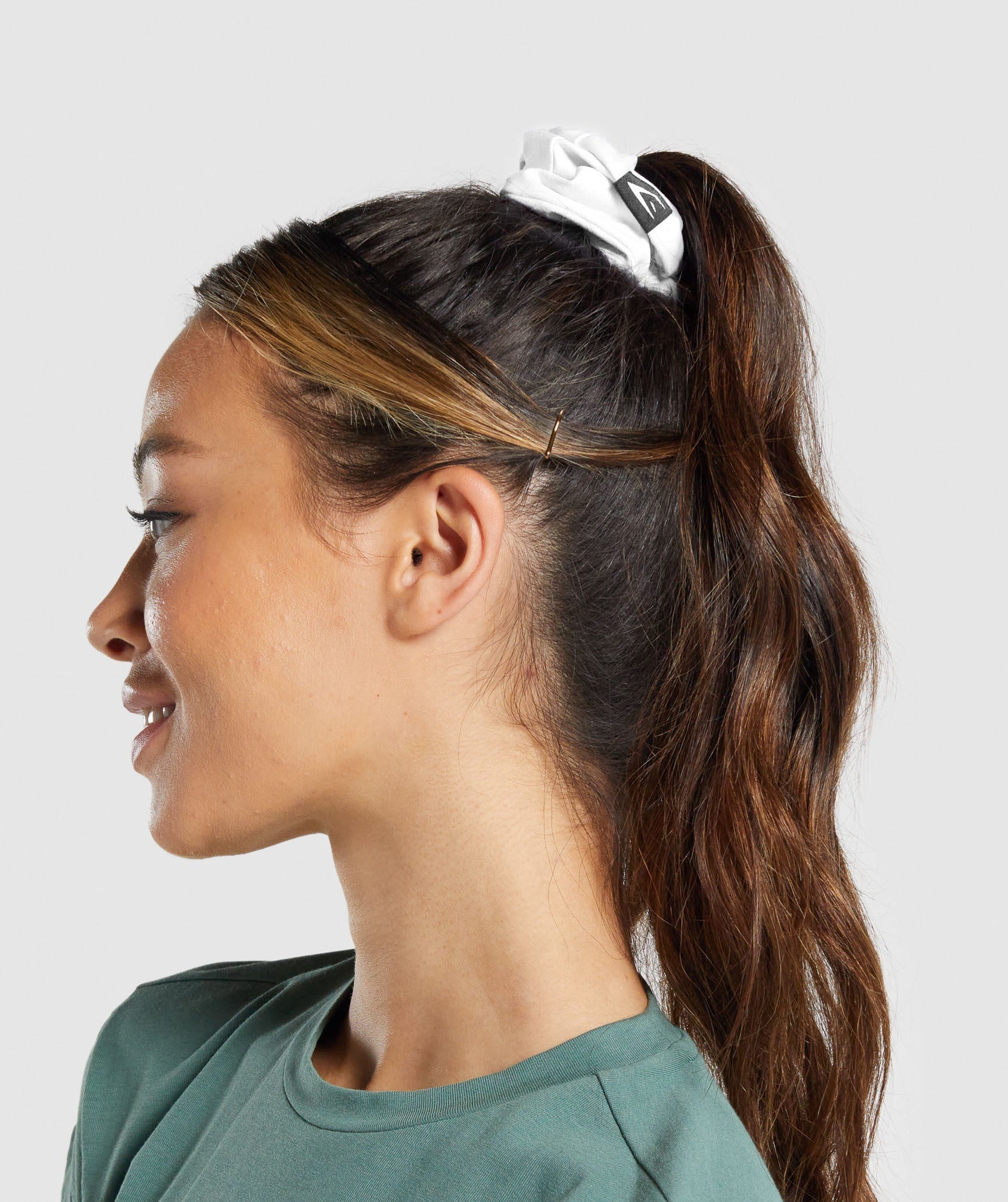 Women's Gymshark Scrunchies 3Pk Pearl Blue