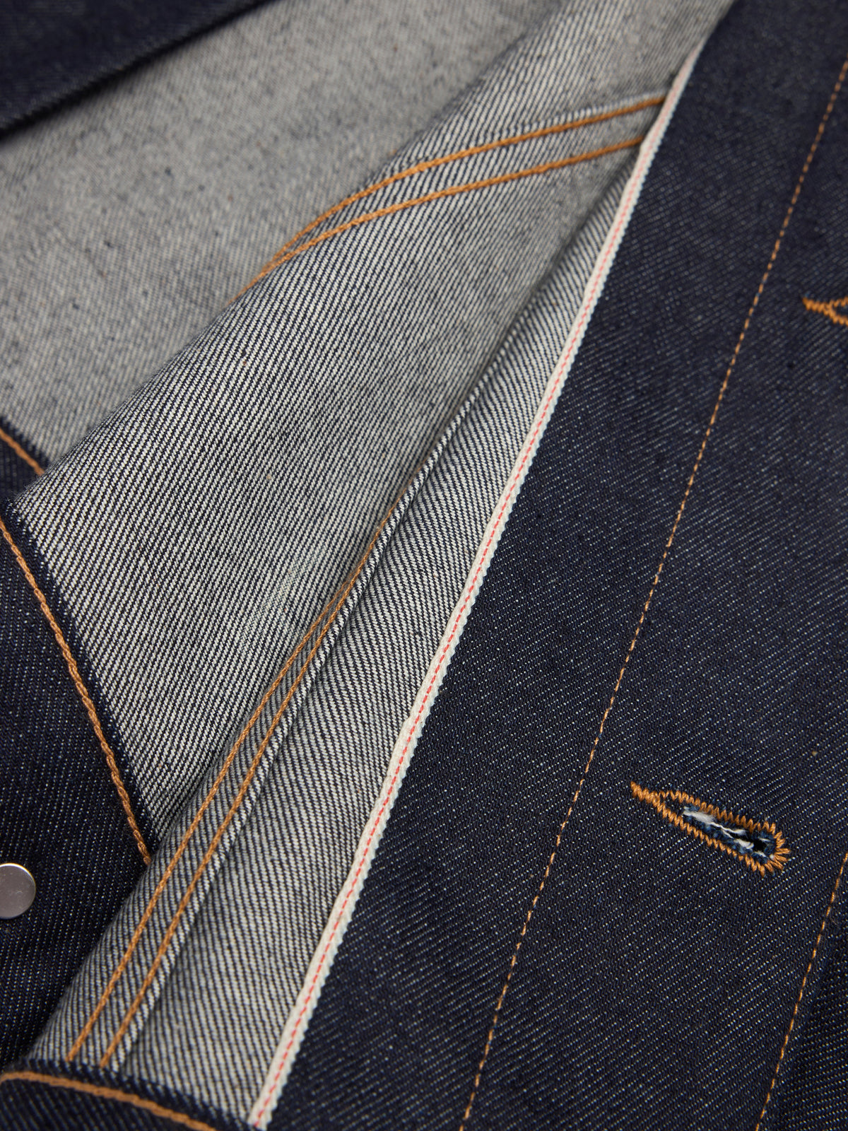 Cotton Wreath Denim Jacket Selvedge