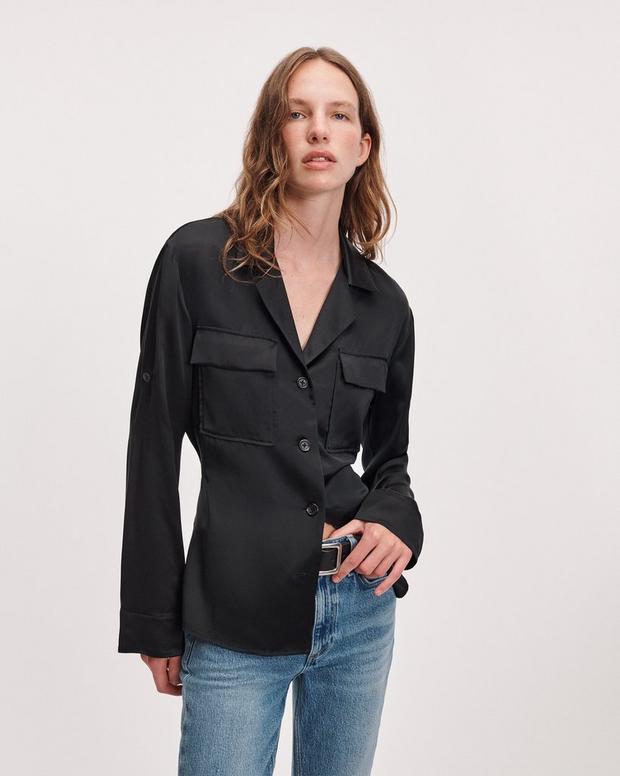 Rag & Bone Sonny Silk Blouse
