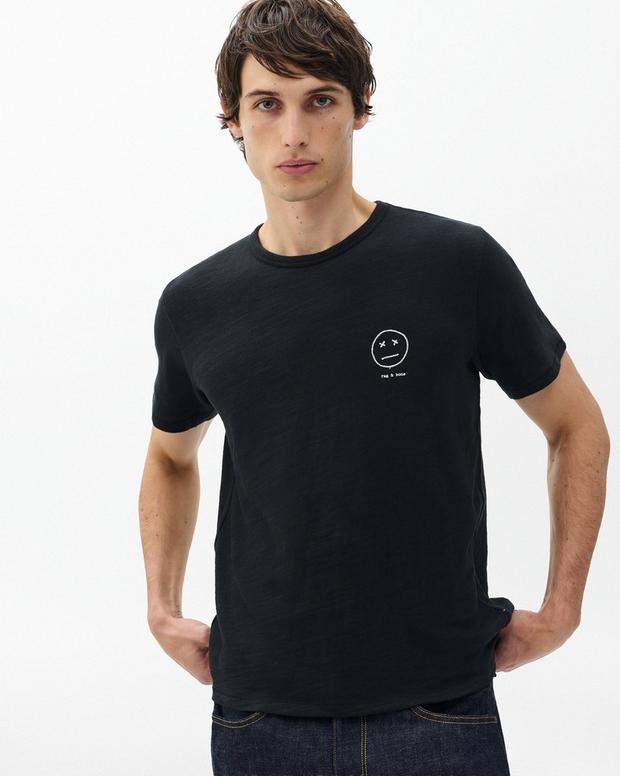 Rag & Bone Sour Face Embroidered Tee