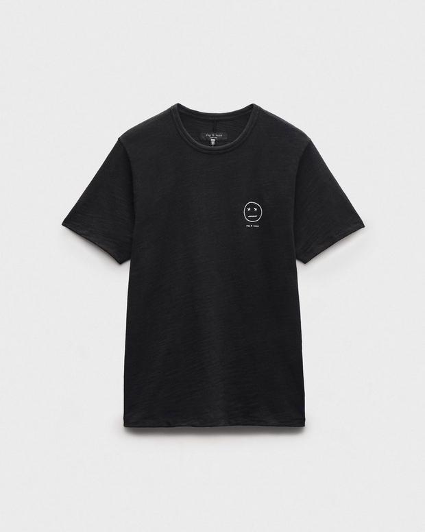 Rag & Bone Sour Face Embroidered Tee