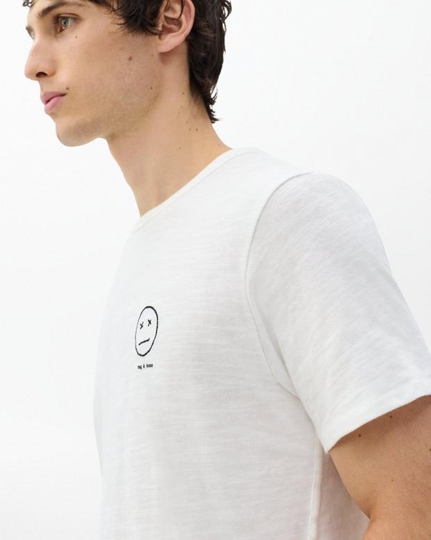 Rag & Bone Sour Face Embroidered Tee