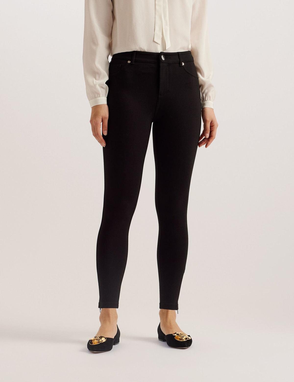 Ted Baker Strenti Skinny Fit Zip Cuff Jeggings Women's