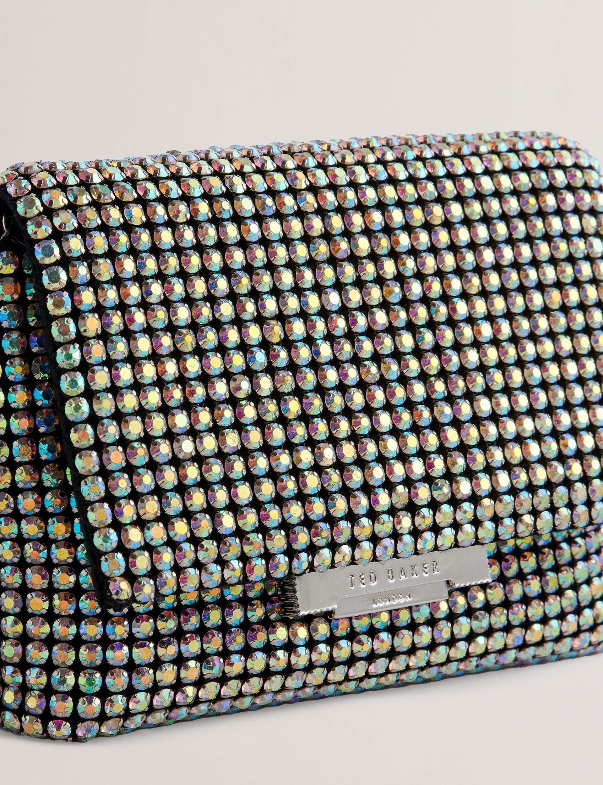 Ted Baker Gliters Crystal Embellished Mini Crossbody Bag Women's