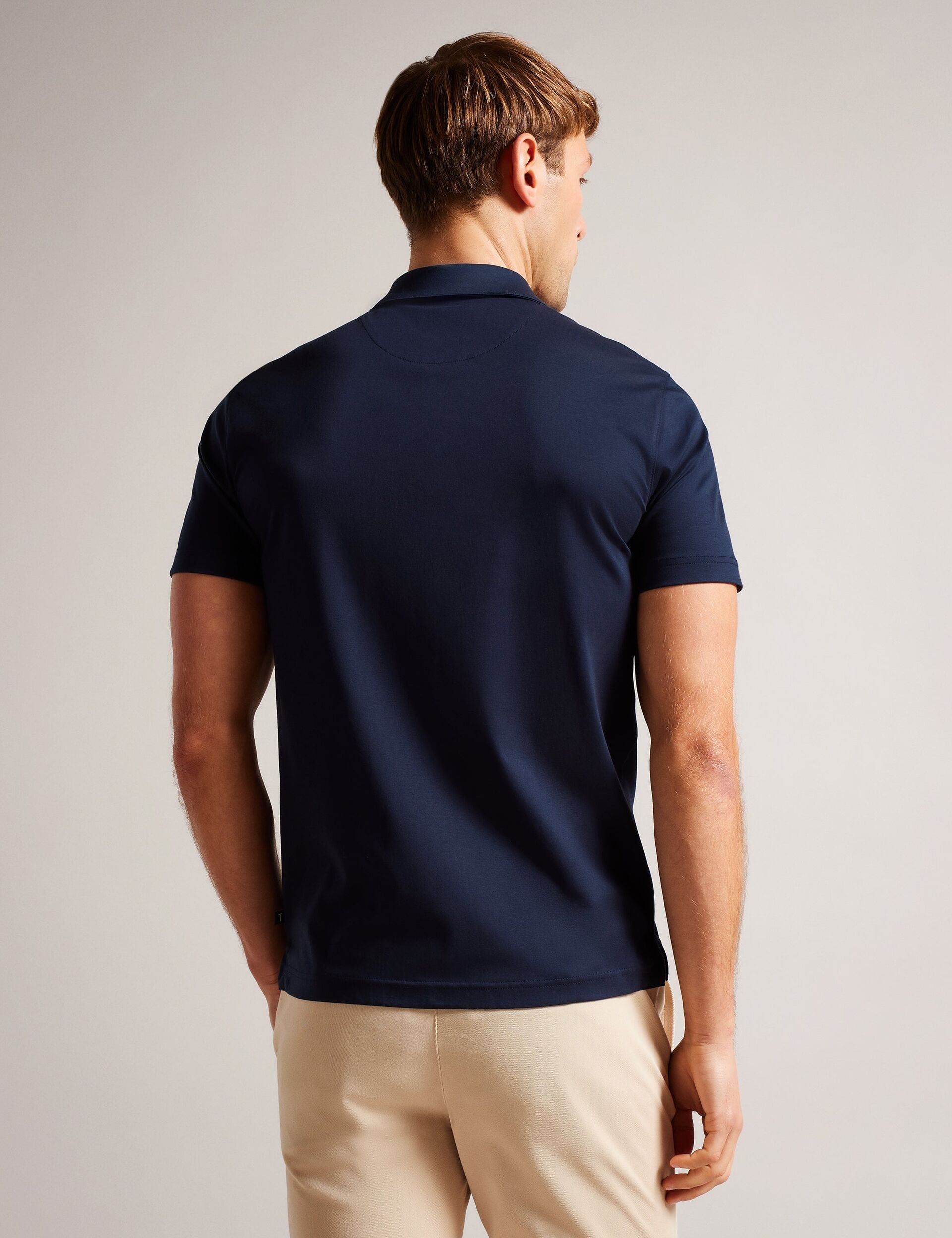 Ted Baker Zeiter Slim Fit Pure Cotton Polo Shirt