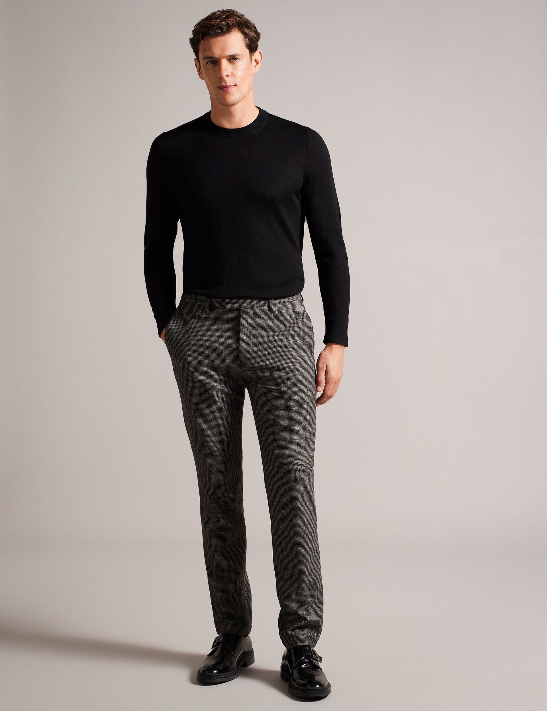 Ted Baker Carnby Pure Wool Crew Neck Jumper