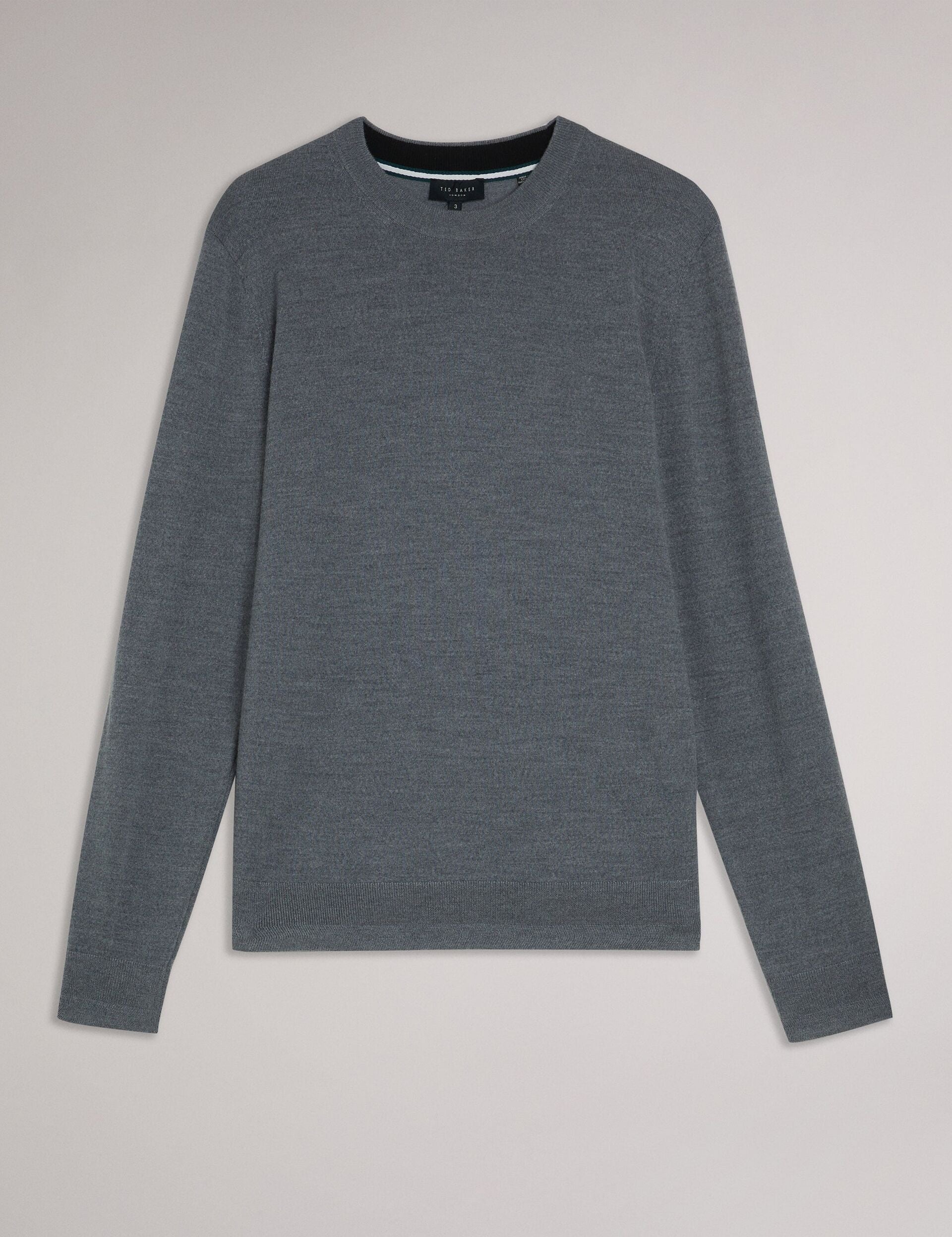 Ted Baker Carnby Pure Wool Crew Neck Jumper
