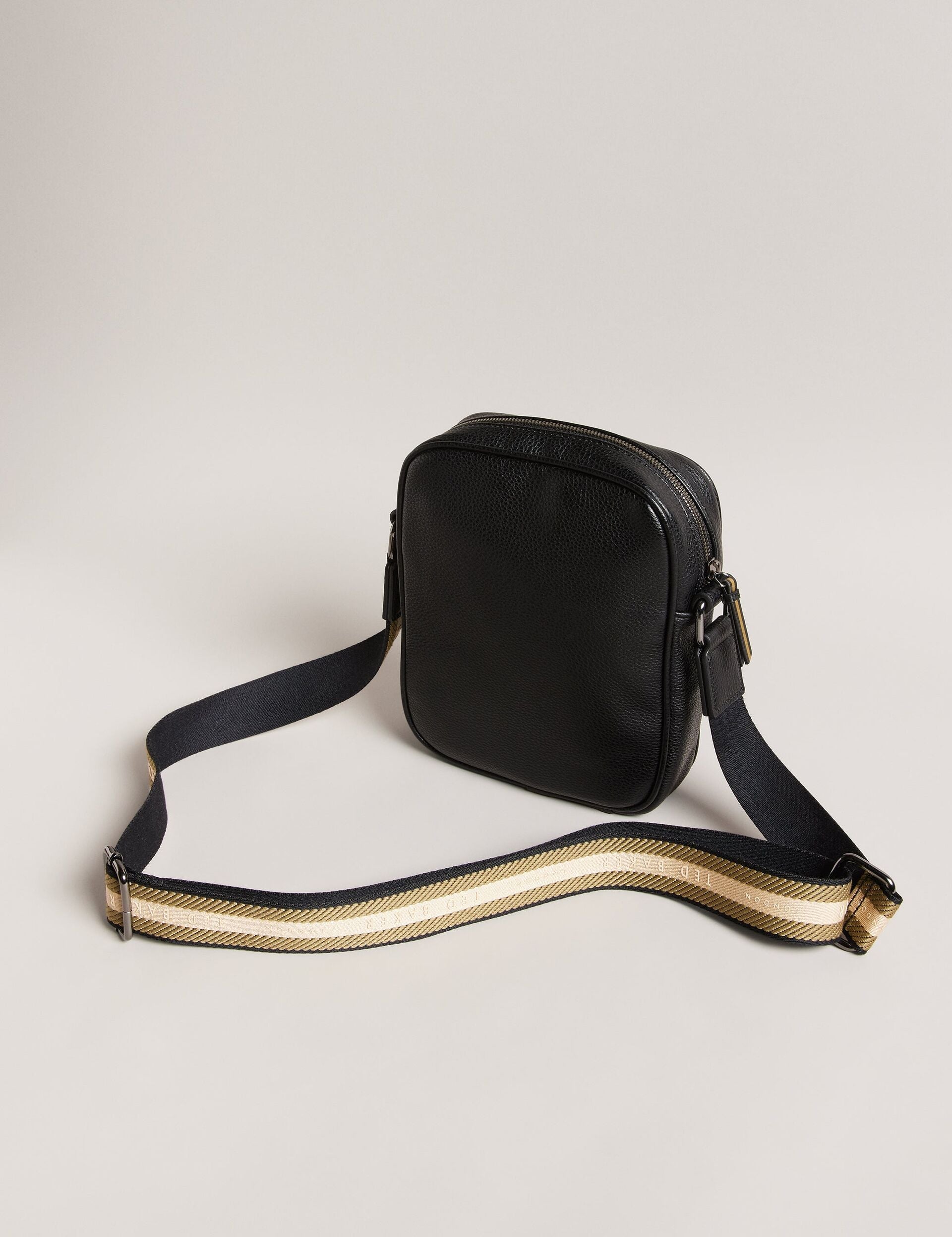 Ted Baker Kiian Faux Leather Reporter Crossbody Bag