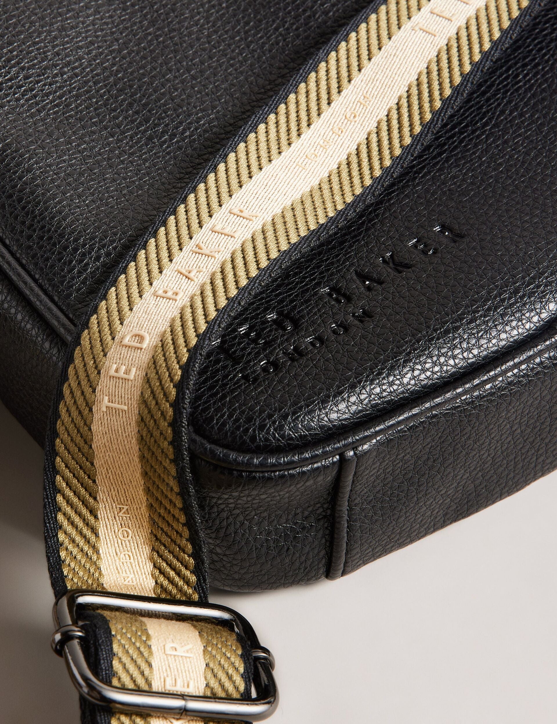 Ted Baker Kiian Faux Leather Reporter Crossbody Bag
