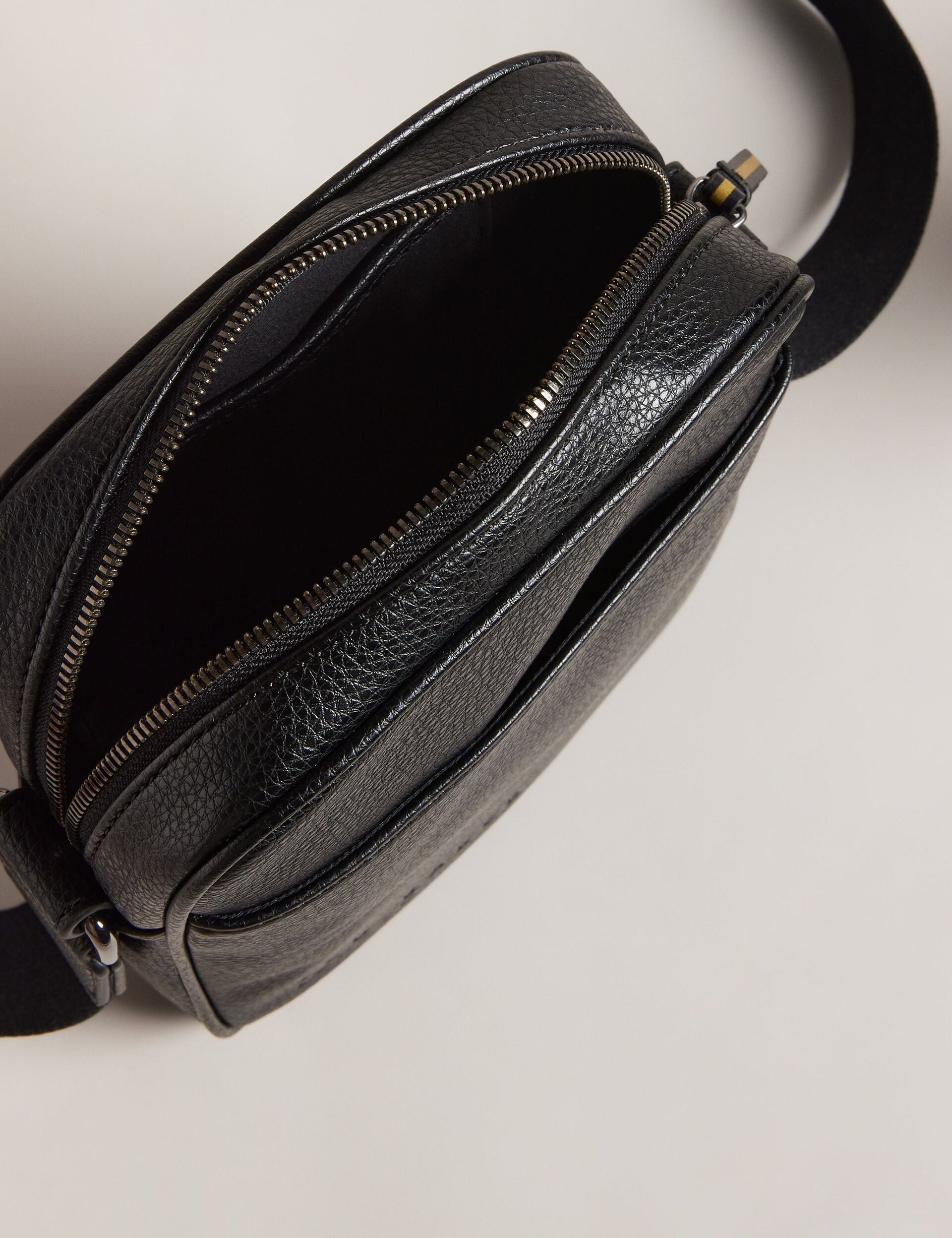 Ted Baker Kiian Faux Leather Reporter Crossbody Bag
