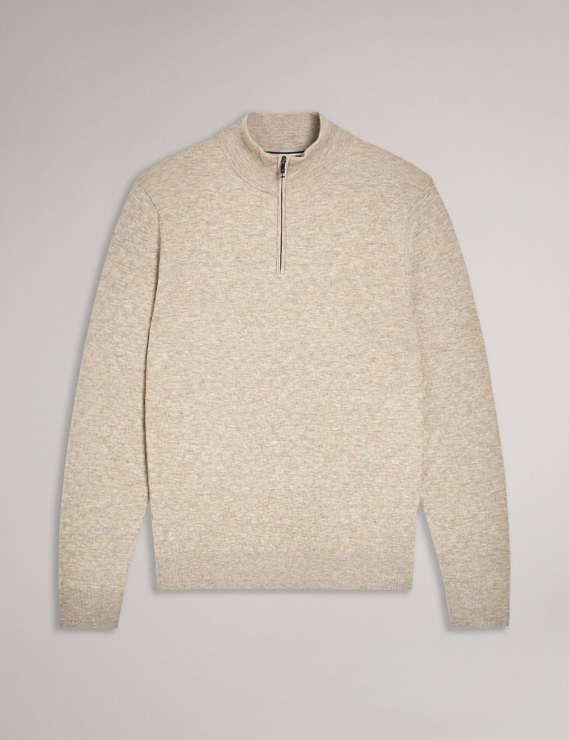Ted Baker Kurnle T Knit Half Zip Funnel Neck Jumper