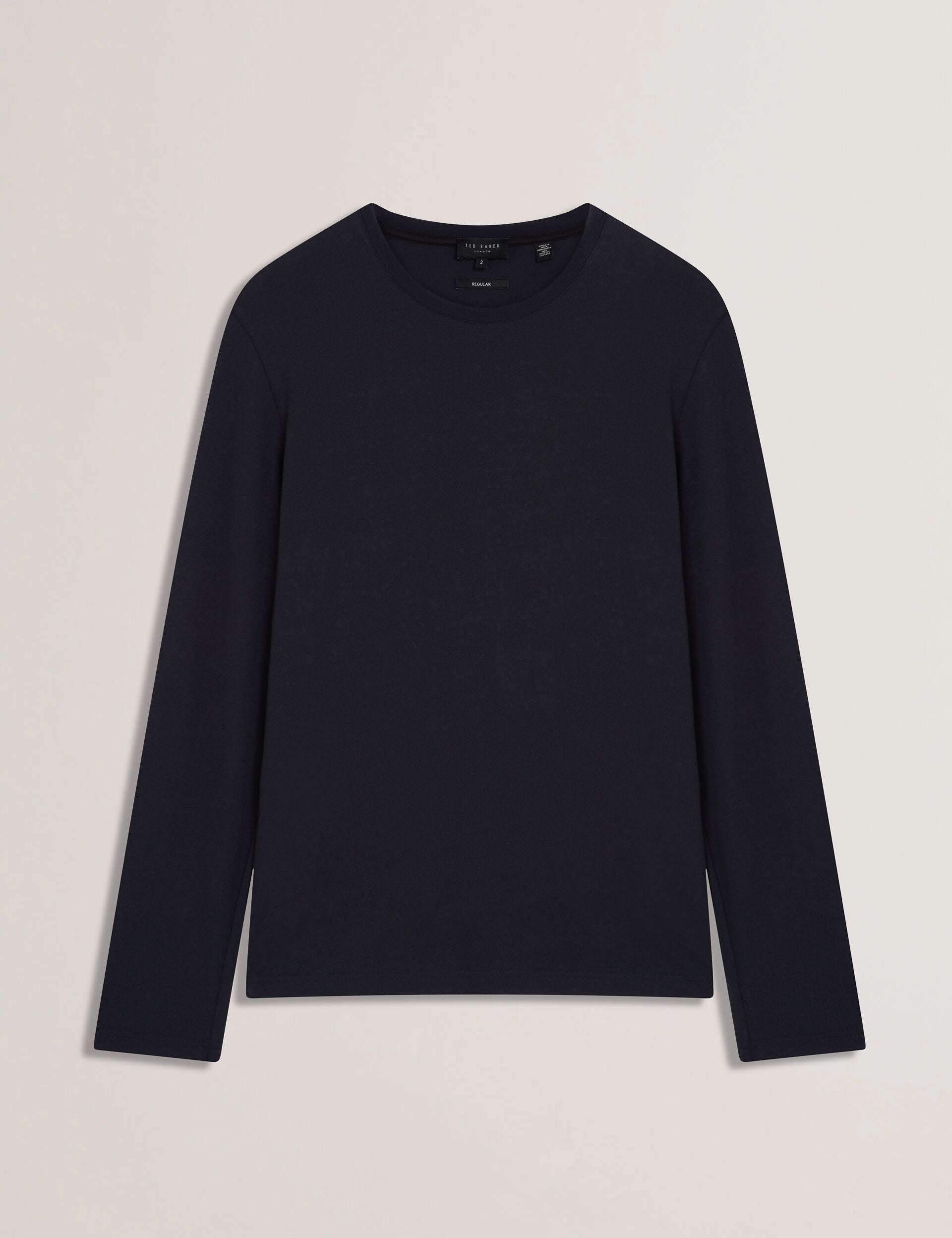 Ted Baker Bexli Regular Fit Long Sleeve Cotton Tshirt