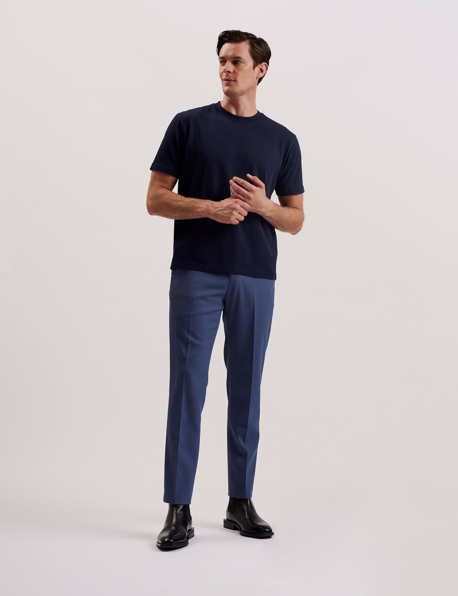 Ted Baker Kornka Short Sleeve Relaxed Fit Cotton Tshirt