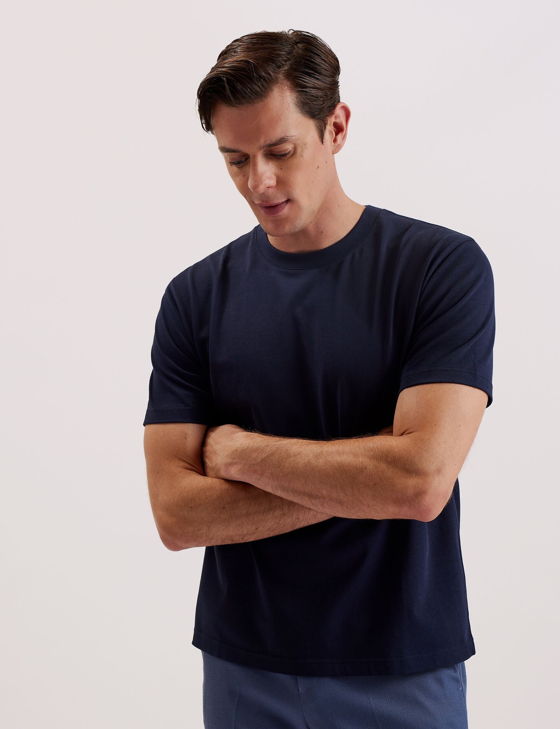 Ted Baker Kornka Short Sleeve Relaxed Fit Cotton Tshirt