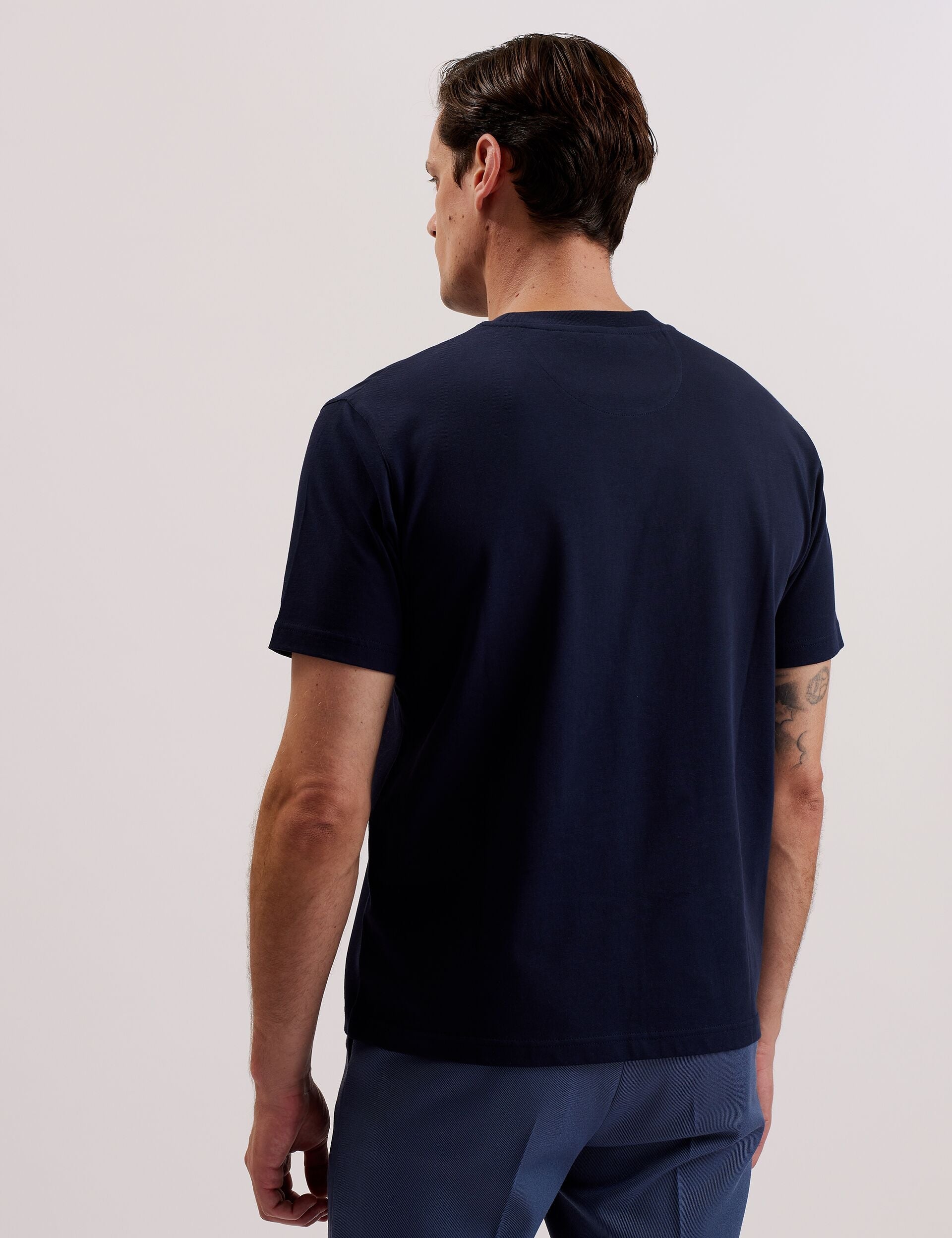 Ted Baker Kornka Short Sleeve Relaxed Fit Cotton Tshirt