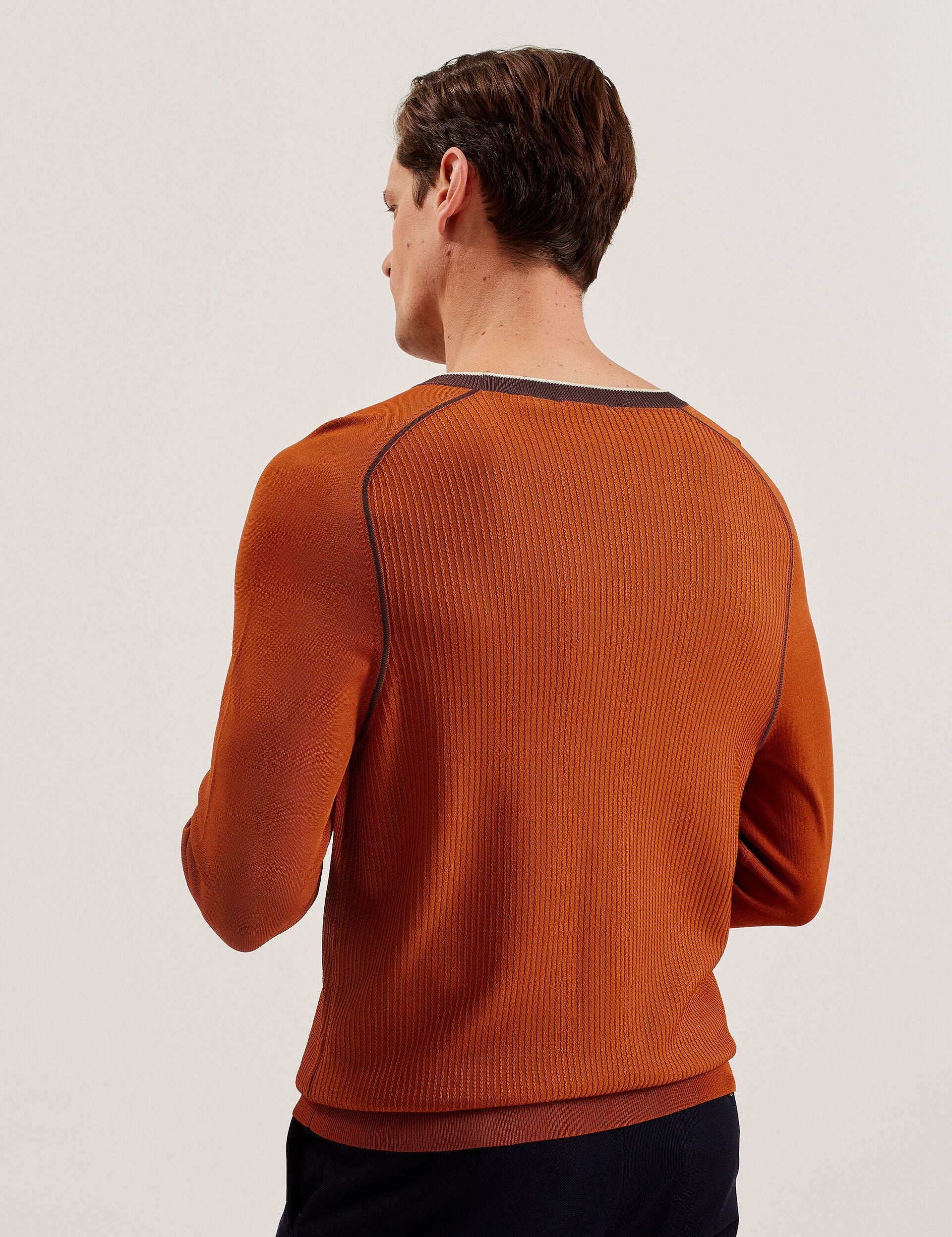 Ted Baker Torez Long Sleeve Textured Knit Top