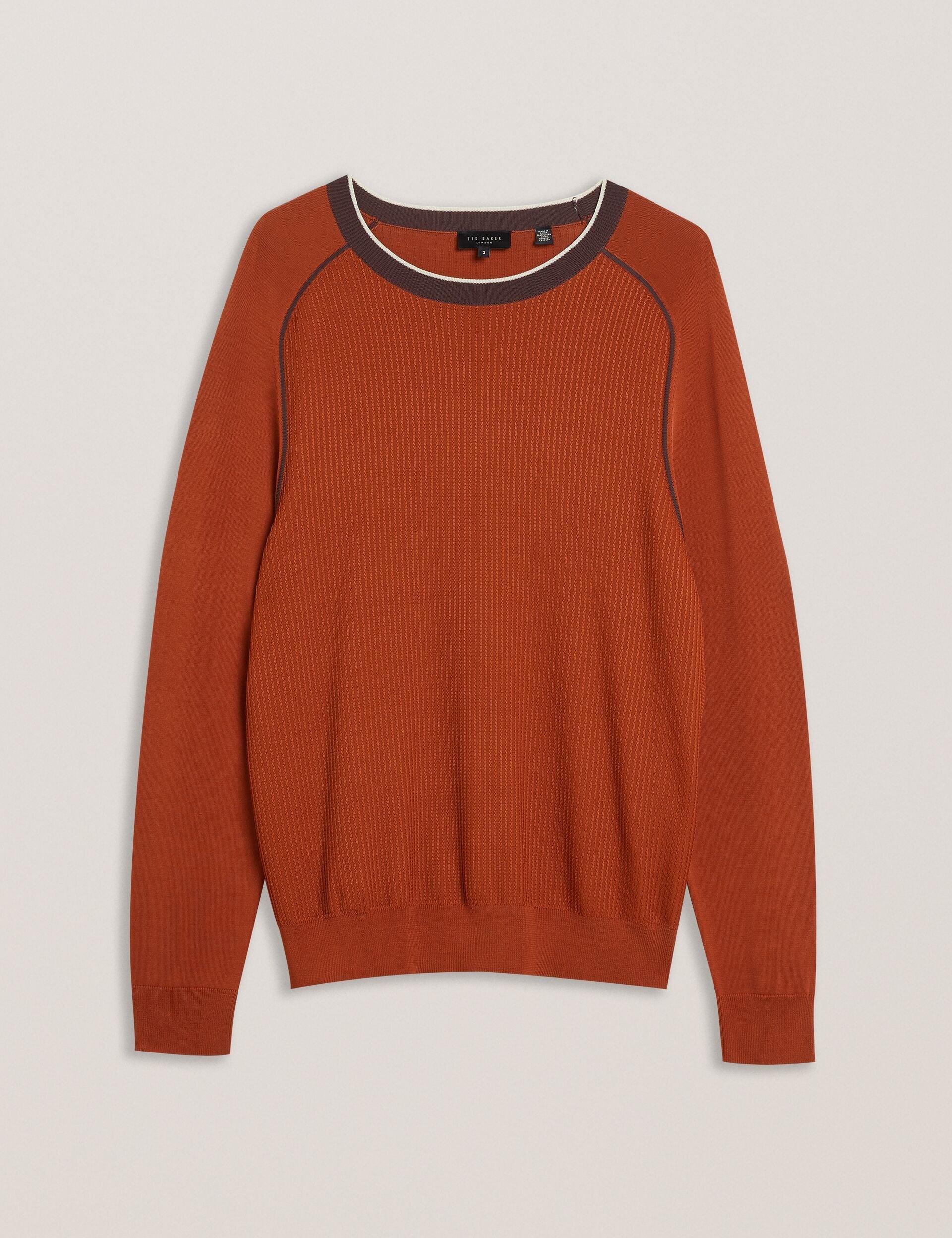 Ted Baker Torez Long Sleeve Textured Knit Top