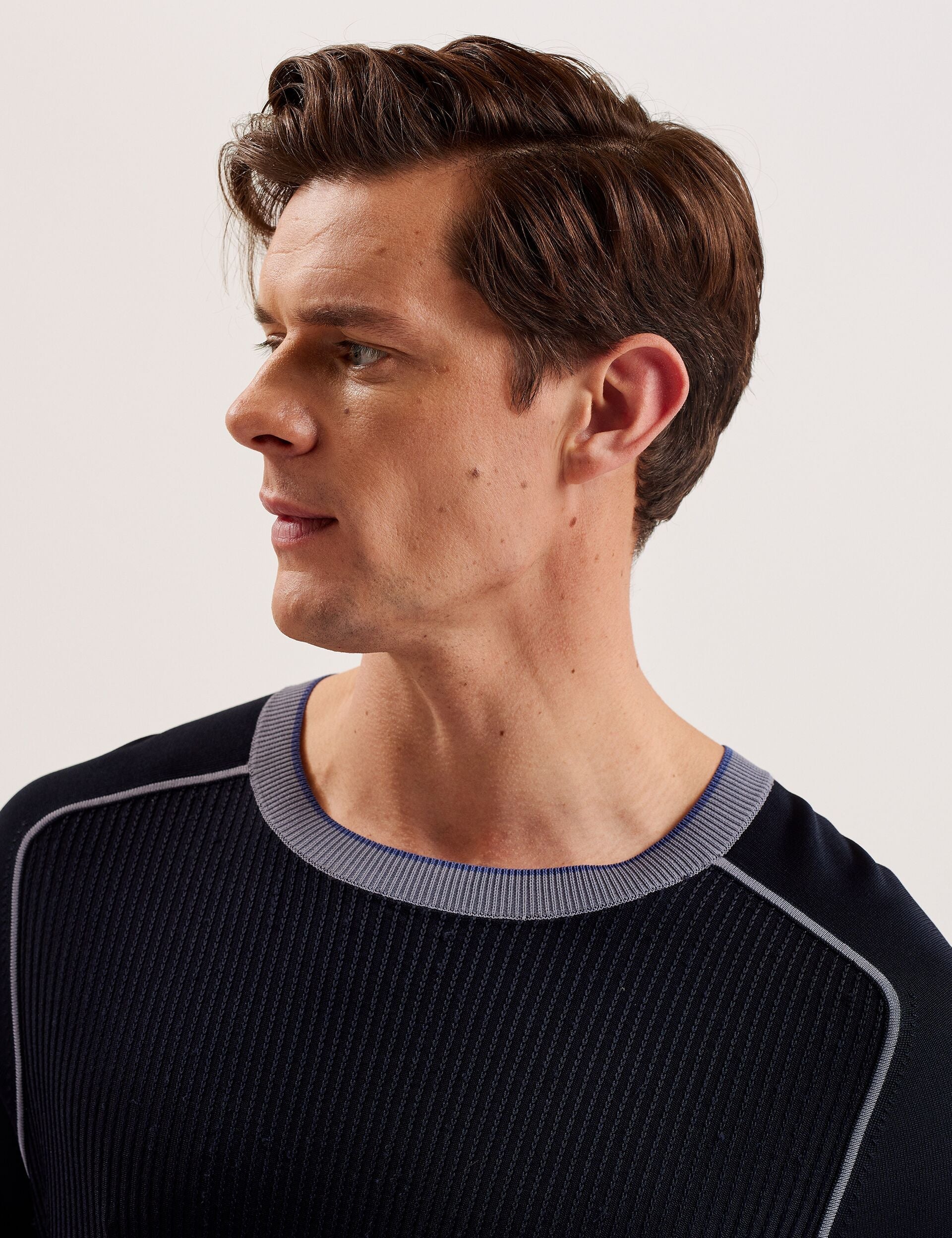 Ted Baker Torez Long Sleeve Textured Knit Top