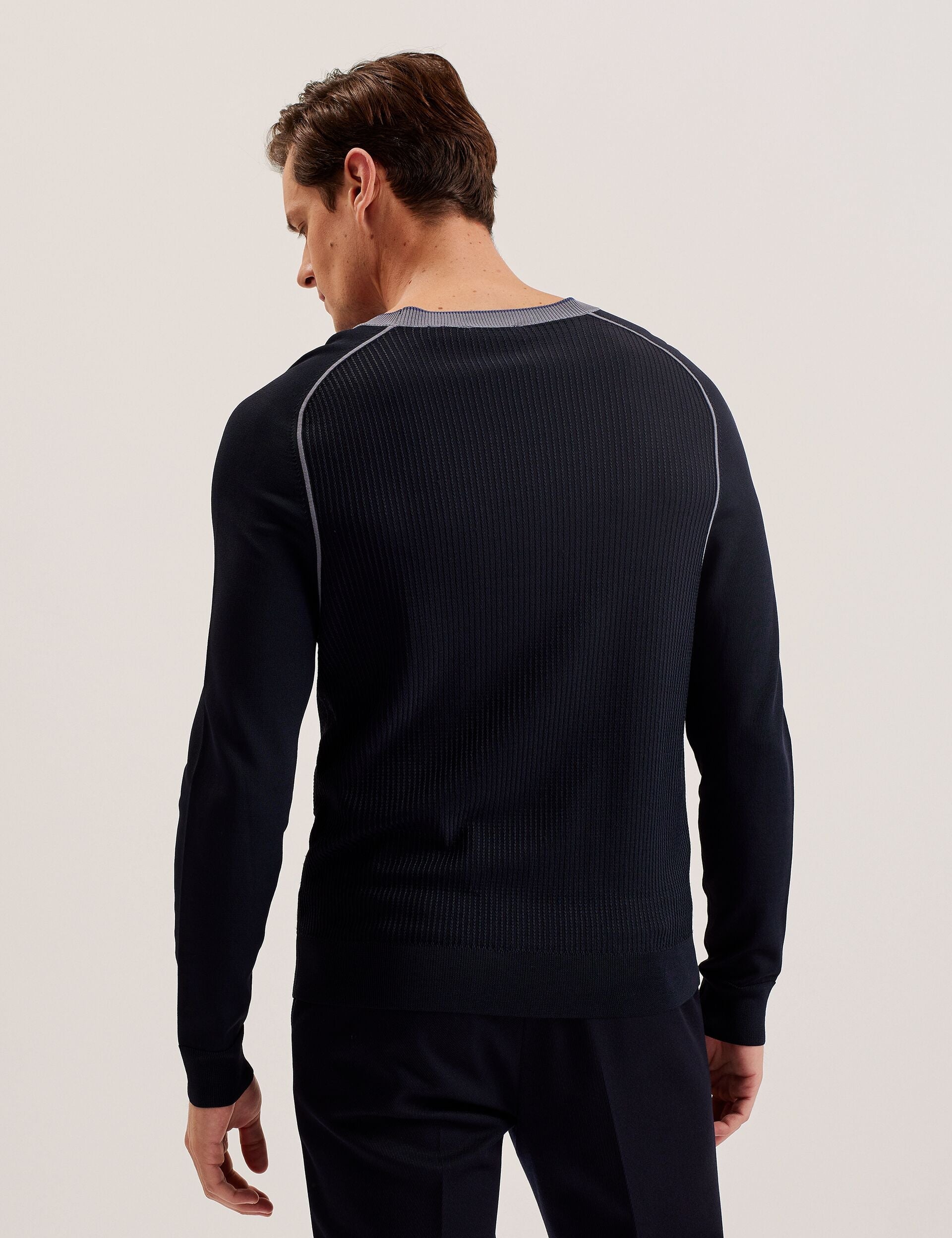 Ted Baker Torez Long Sleeve Textured Knit Top