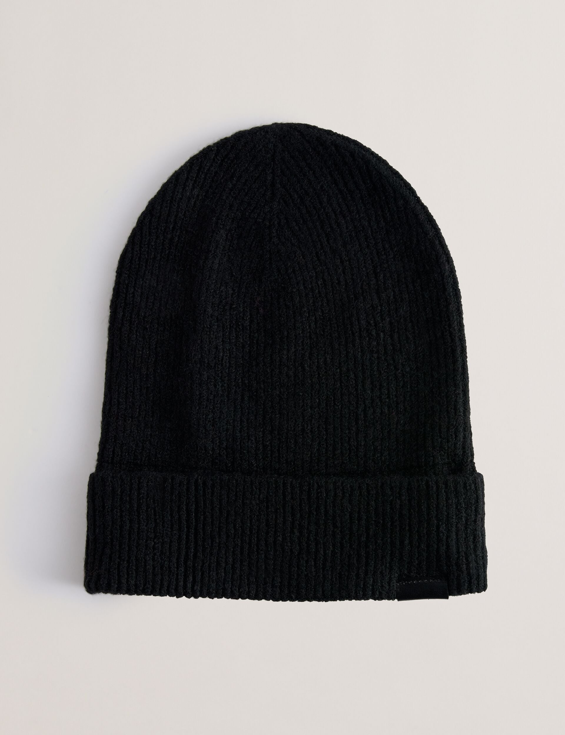 Ted Baker Alliiie Ribbed Knit Turnup Beanie Hat