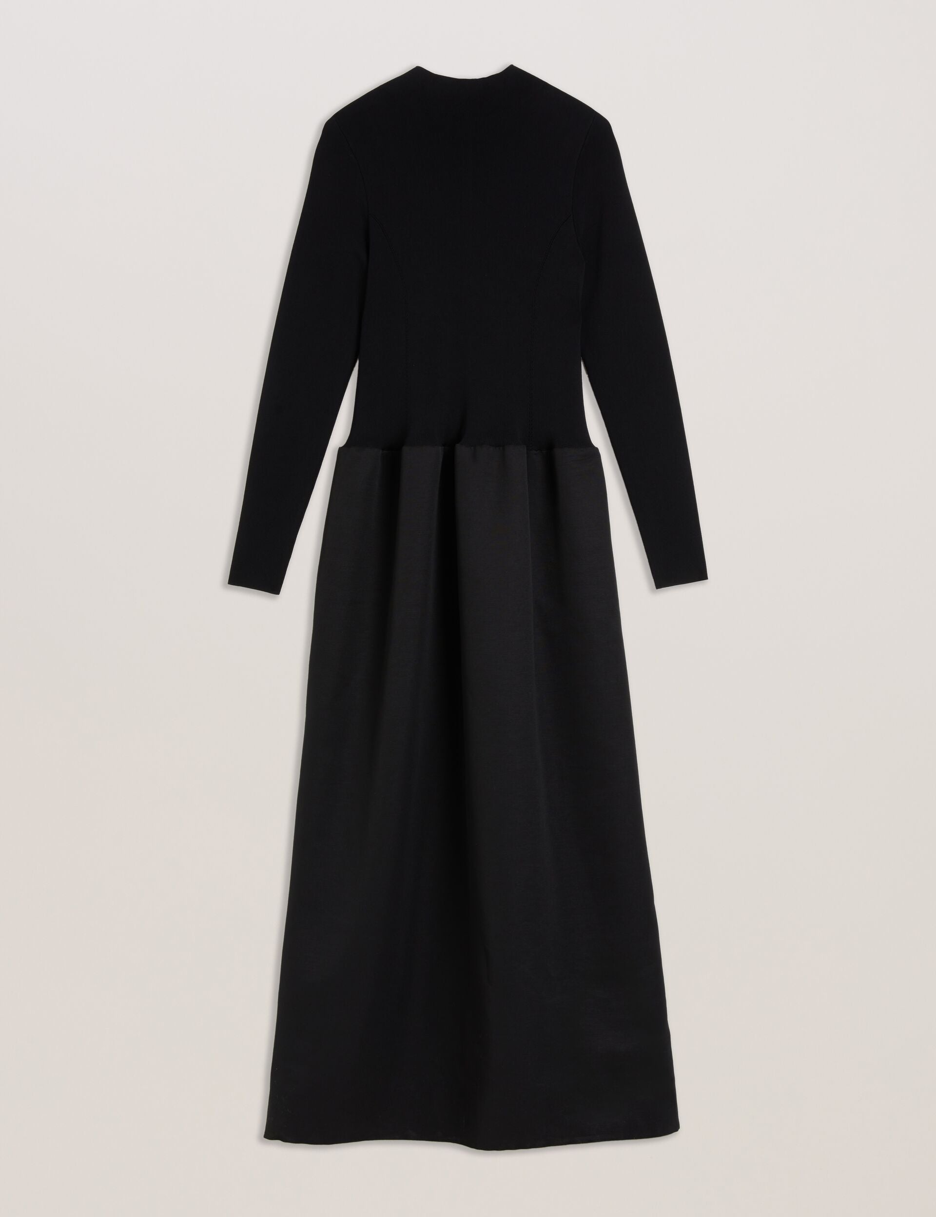 Ted Baker Pylia Structured Maxi Dress With Knitted Bodice Women's