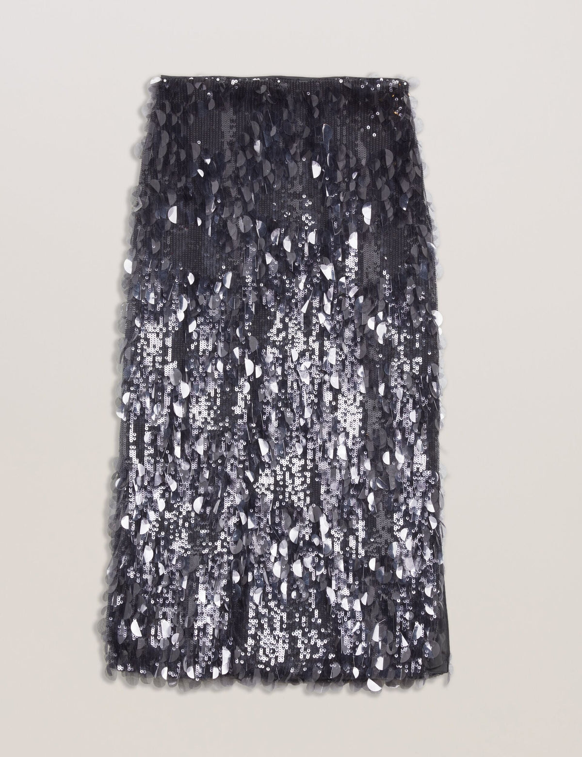 Ted Baker Dorida Mixed Sequin Midi Skirt With Slit Women's