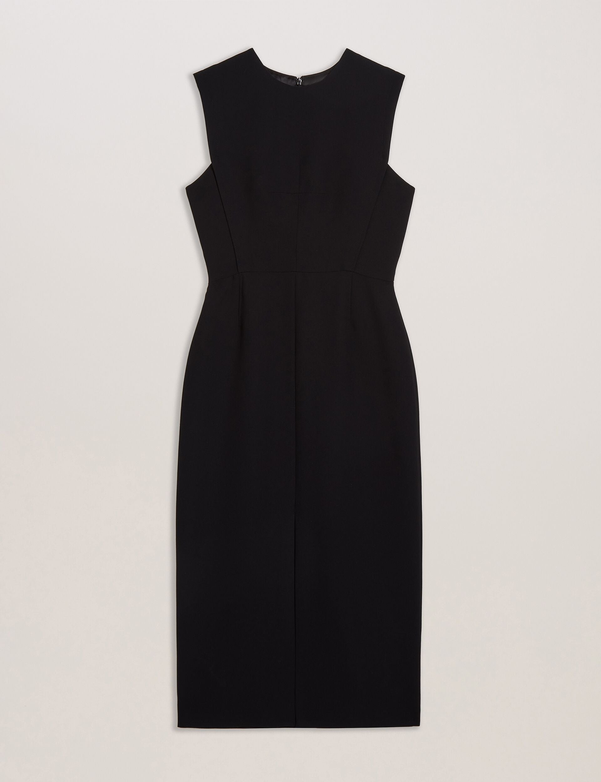 Ted Baker Manabdl Tailored Sleeveless Midi Dress With Front Split Women's