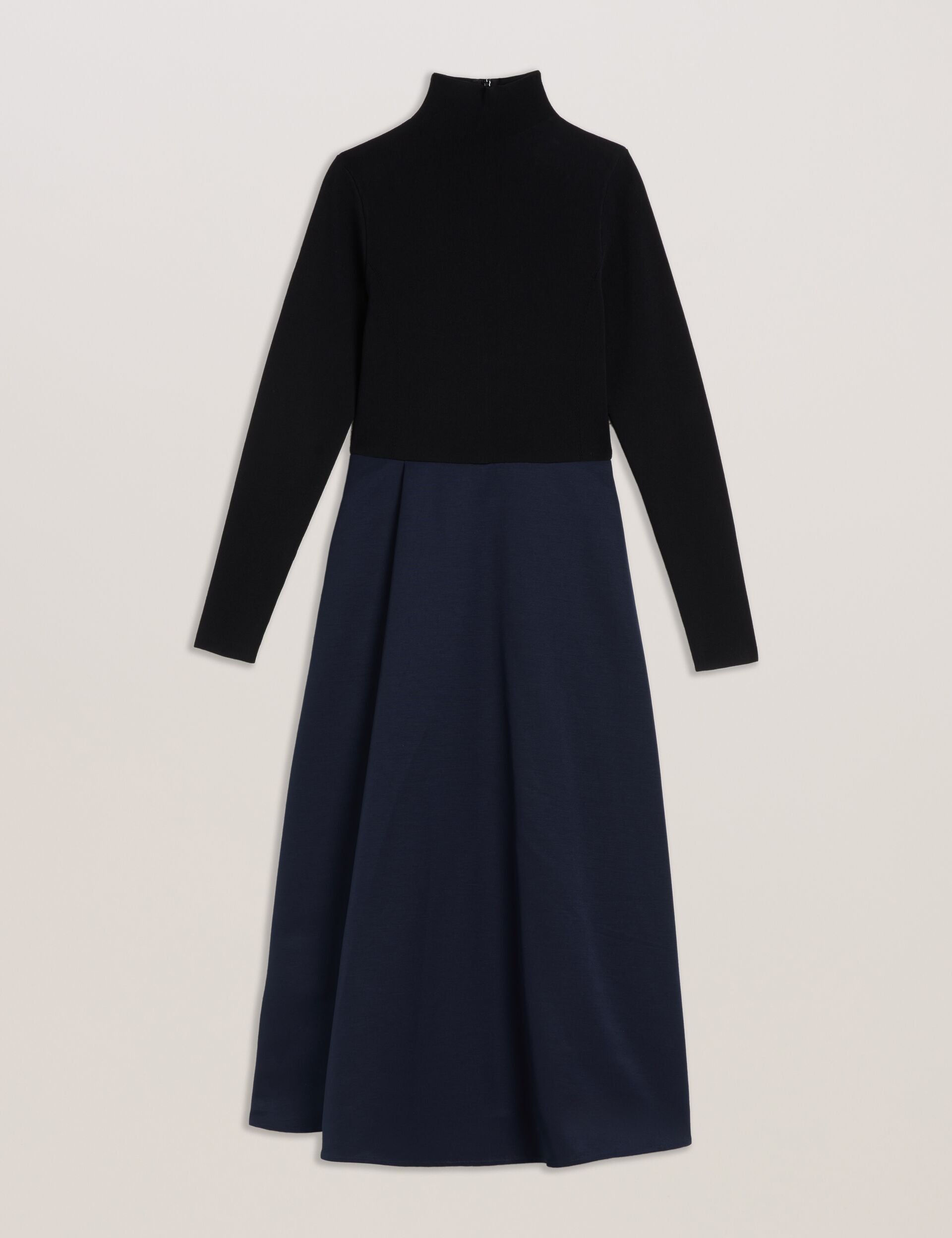 Ted Baker Chira Knit Bodice Midi Dress With Wrap Skirt Women's
