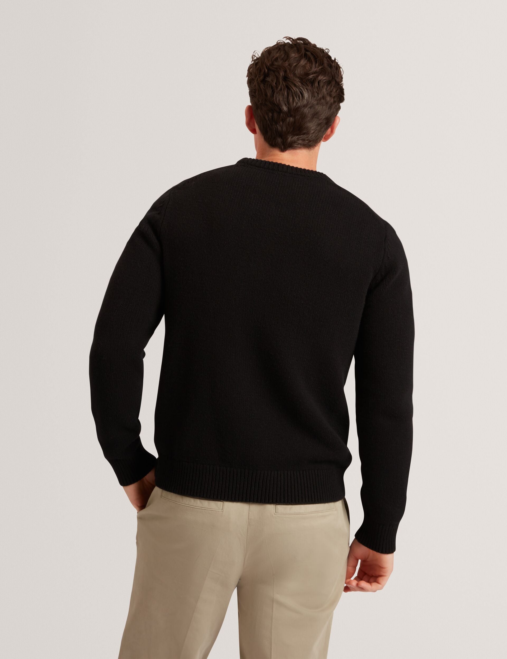 Ted Baker Rost Chunky Knit Crew Neck Jumper