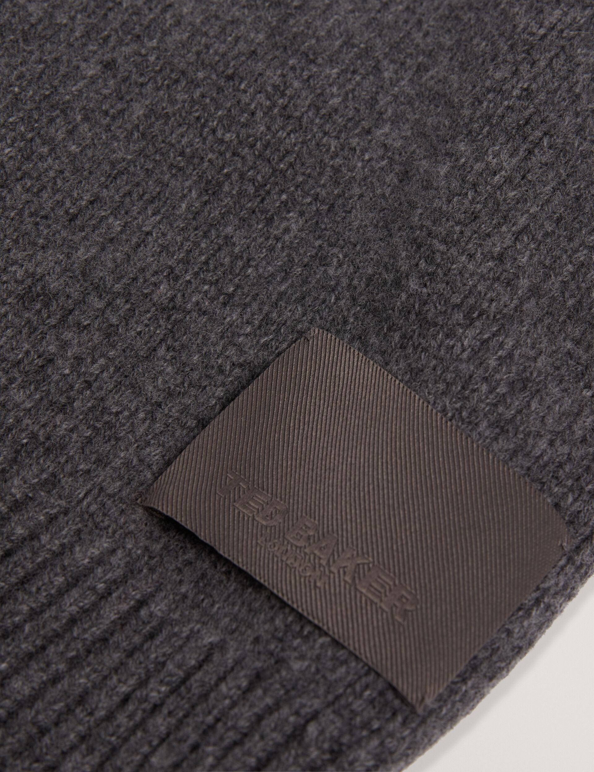 Ted Baker Kins Wool Rich Knit Long Sleeve Hoodie