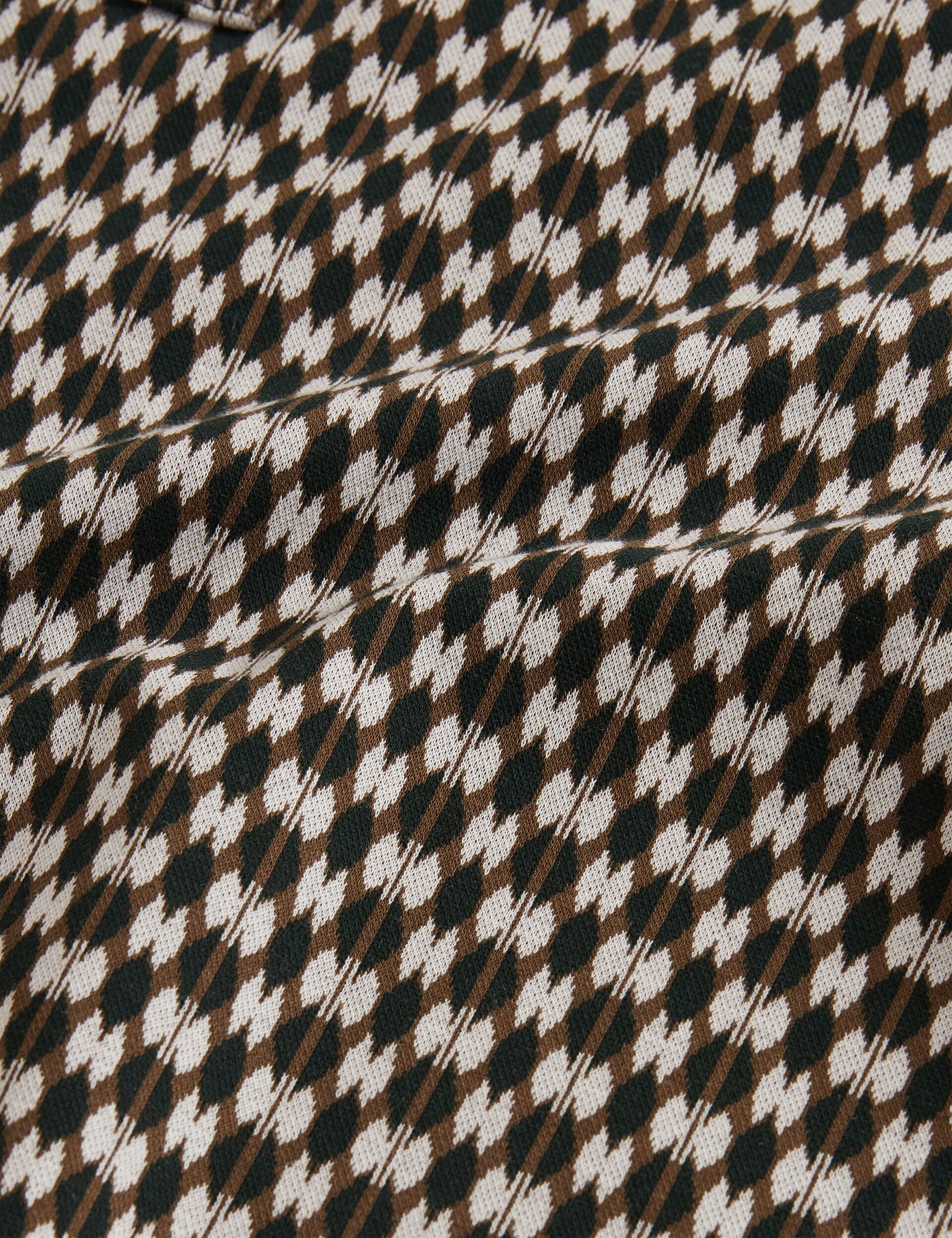 Ted Baker Ernist Mini Argyle Jacquard Knit Polo Shirt